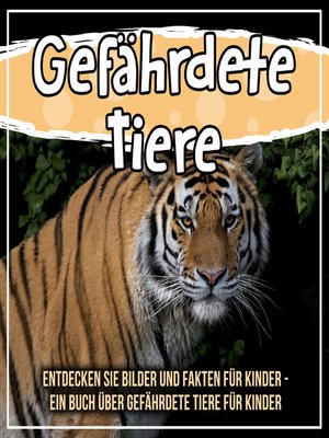 cover image of Gefährdete Tiere